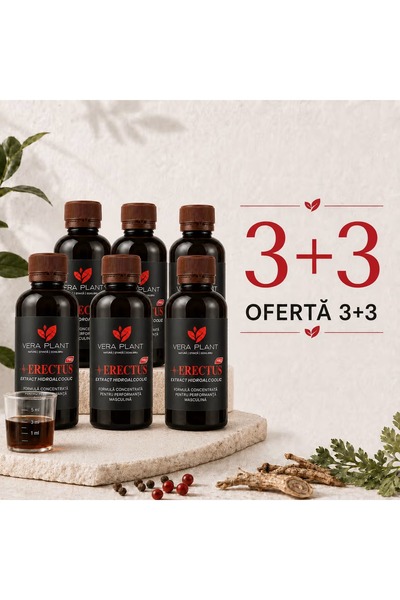 veraplant Vera Plant supliment alimentar lichid cu extract de Branca-Ursului,...