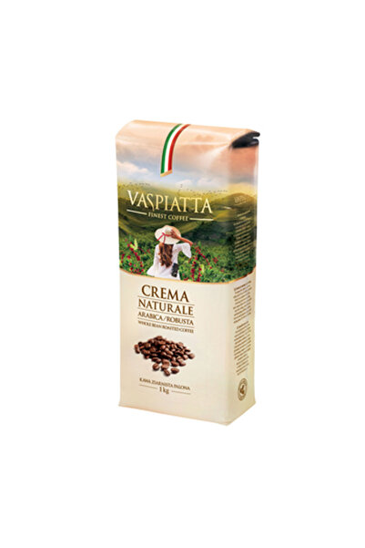 Generic Brand Cafe boabe Vaspiatta Crema Naturale, Arabica, 1000g, amestec di...