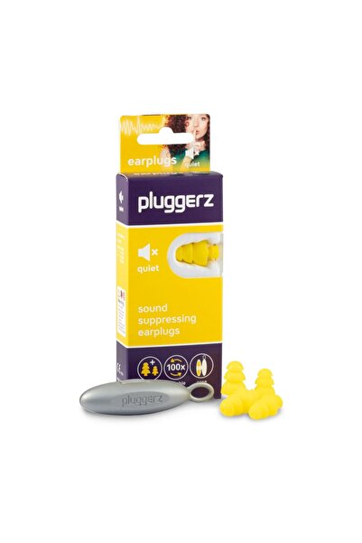 PLUGGERZ Dopuri de urechi din silicon pentru protecția auzului, Quiet, 4 bucăți