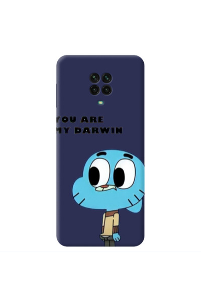 Other Xiaomi Redmi Note 9 Pro You are my darwin Dark blue Colored Silicone TP...