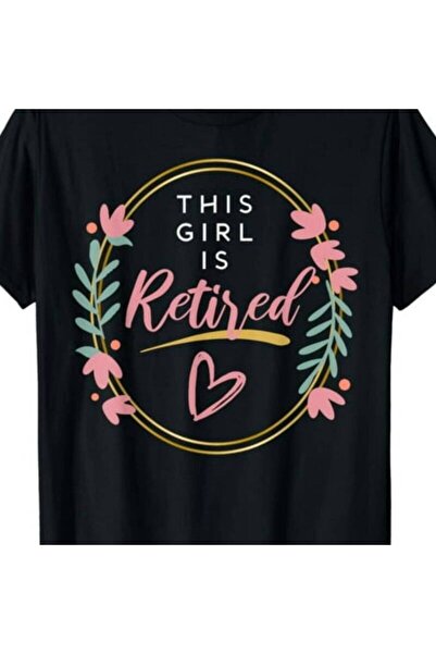 212Wear This Girl Is Retired Funny Retirement Mom Women Grandma 2023 T-Shirt....