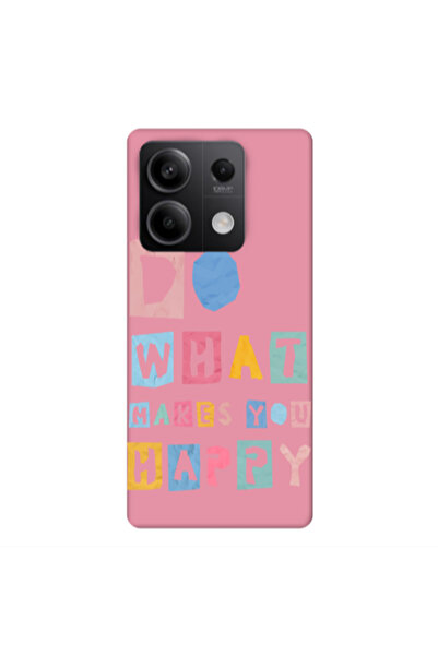 Other Xiaomi Redmi Note 13Pro 5G Do What Makes Pink Colored Silicone TPU Θήκη