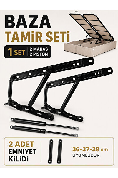 BT TİCARET Baza Makası ( 1 Çift) 1000 N Baza Pistonu (1 Çift) Baza Amortisörü...
