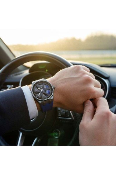 Generic Men's Watch - Modern Minimalist Analog Design with Unique Dial, Water Resistant, Metal Case