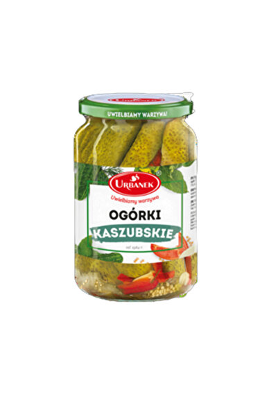 OEM Borcan de castraveti, 680g/380g, 51% castraveti, 4% ardei rosu, 1% ceapa,...
