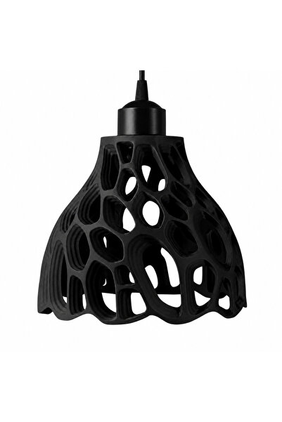PrintForge Аура Абажур, PrintForge ® 3D принтиран, 19x19x15 см, изработен от ...