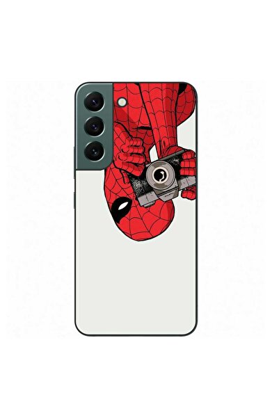 OEM Husa compatibila cu Samsung Galaxy S22+ Plus Silicon Gel Tpu Model Spiderman