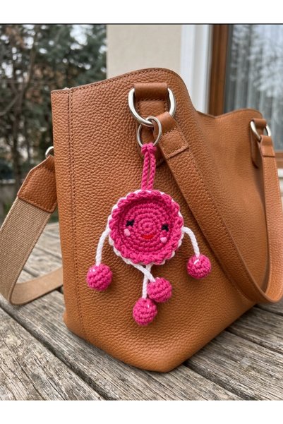 FLY LIFE Hand-Knitted Amigurumi Keychain / Bag Charm
