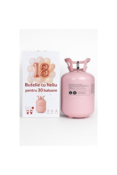 OEM Butelie de heliu pentru 30 de baloane, 23cm, portabilă, ușor de utilizat