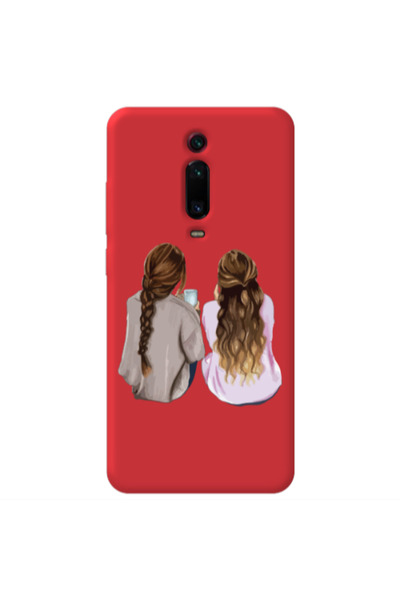 Other Xiaomi Mi 9T Pro Friends Red Colored Silicone TPU Θήκη