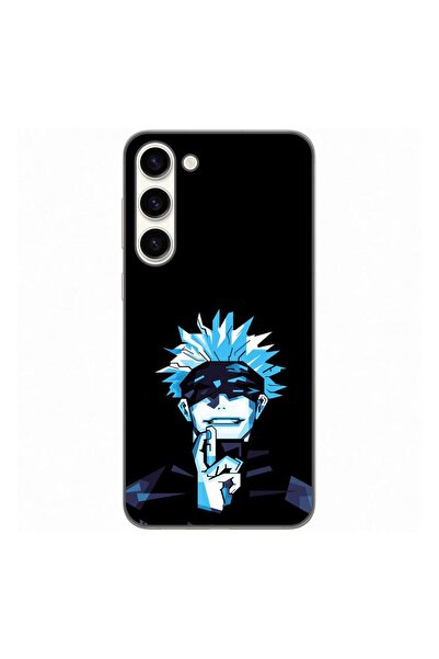 OEM Калъф, съвместим със Samsung Galaxy S23 Plus, силиконов гел TPU, с десен ...