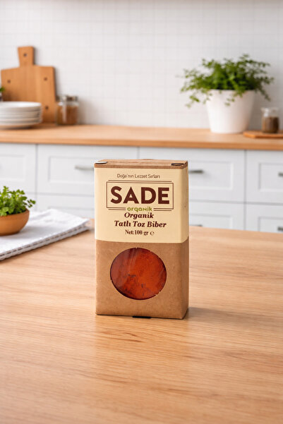 Sade Organik TATLI TOZ BİBER 100 GR