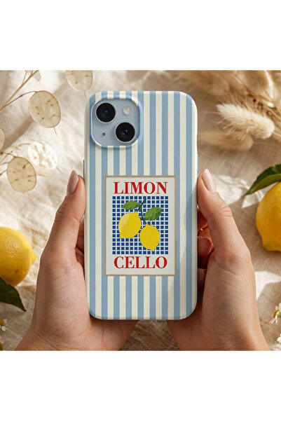 Çitlembik Case Iphone 13 / 14 İle Uyumlu Desen Tasarımlı Yüksek Kalite Lansma...
