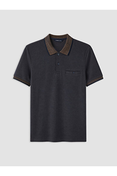 LC Waikiki I Devrik Roba Yaka Men's Textured T-Shirt from Freezen Store