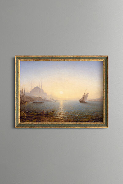 epiqart Old Istanbul Landscape - Vintage Patterned Painting - Fine Model