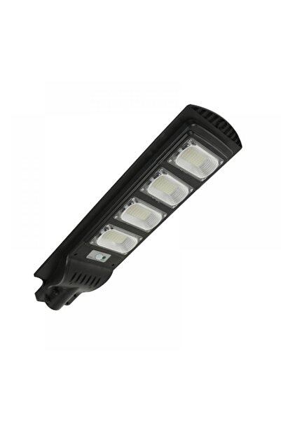 Jortan Lampă stradală solară 120W, 200 LED-uri SMD, panou solar integrat, bat...