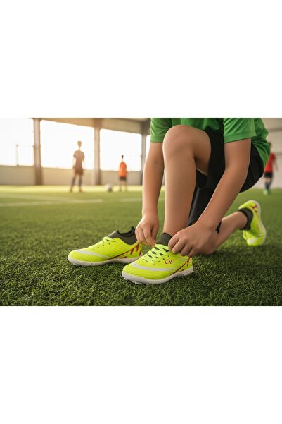 StoXStore Profesyonel Halı Saha Ayakkabısı ÇORAPLI Erkek Kaymaz Taban Futbol ...