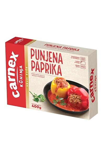 carnex Ardei umpluți 400g, mancare gata preparată, gata de consum
