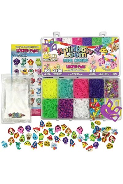 Rainbow Loom Λούμι-Παλς Μίνι Κόμπο Βραχιόλι (R0093)