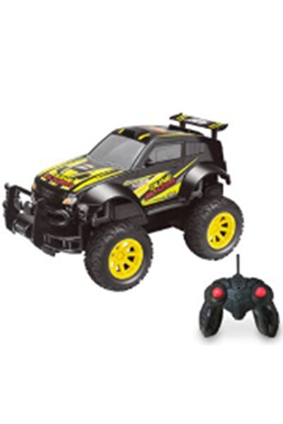 OEM Mașină off-road neagră și galbenă cu telecomandă 1:16 / 27 MHz