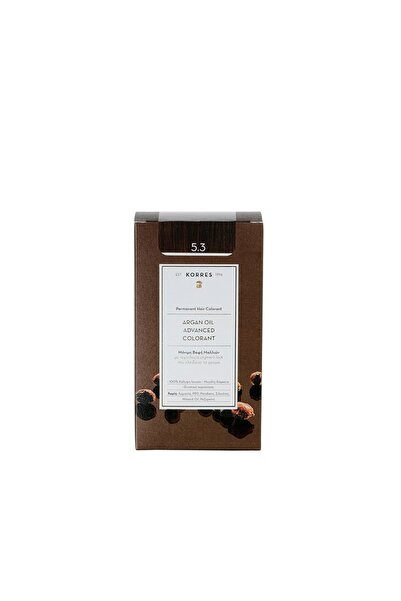 korres Argan Oil Advanced Colorant 5.3 Καστανό Ανοιχτό Μελί