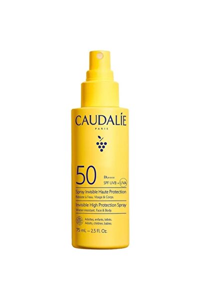 Caudalie Invisible High Protection Spray SPF50, 75ml.