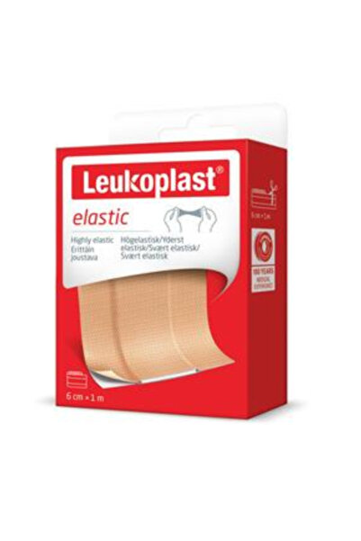 Leukoplast Elastic Ελαστικό Επίθεμα για Μικροτραυματισμούς 6cm x 1m 1 Τεμάχιο