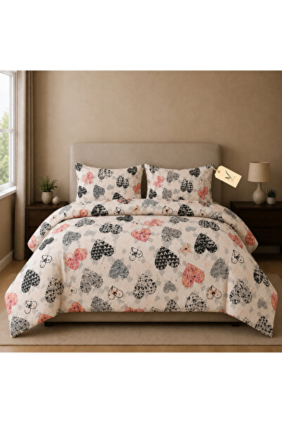 View star Viewstar 4 Piece Microfiber Bedding Set, 1 Printed Duvet Cover, 1 F...
