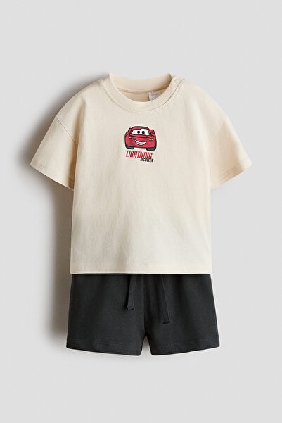 H&M 2 Parçalı Baskılı Set