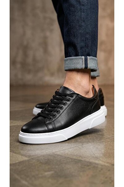 BPM Blf-010 Men's Sneaker Daily Casual Sports Shoes Black White Sole