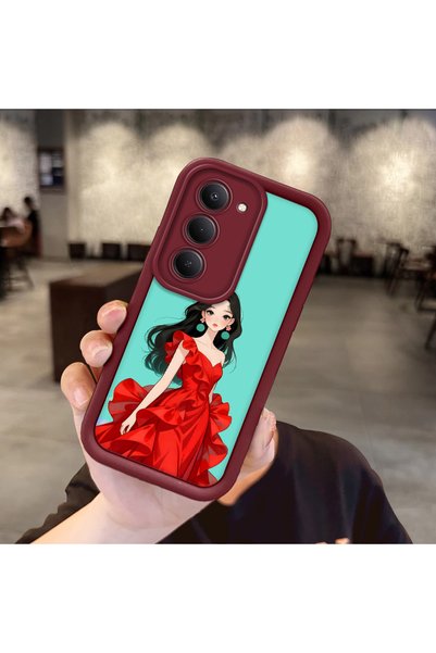Hontinga حافظة متوافقة مع هاتف Redmi 15 4G، حافظة حماية للكاميرا، حافظة هاتف ...