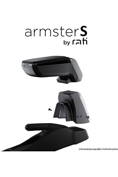 Other Rati Armster Υποβραχιόνιο αυτοκινήτου από PU για Ford Ka 2008-2016 Μαύρ...