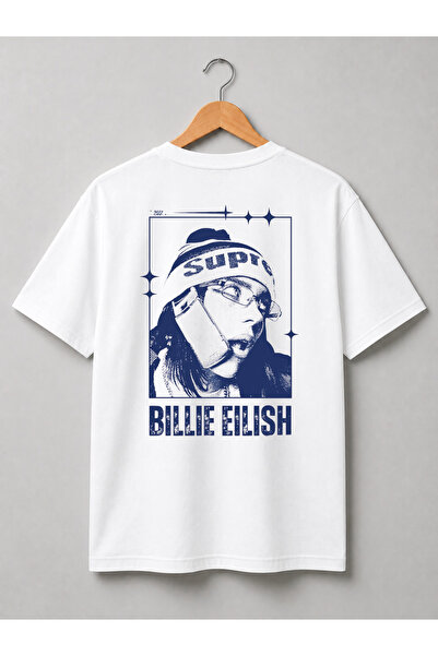 Grafftee Clothing Μπλουζάκι Billie Eilish Hit Songs με σχέδιο, εξαιρετικής πο...
