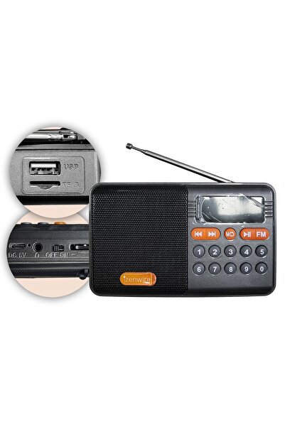 Homie Ραδιόφωνο FM με Bluetooth 12x7x3.5εκ 108521