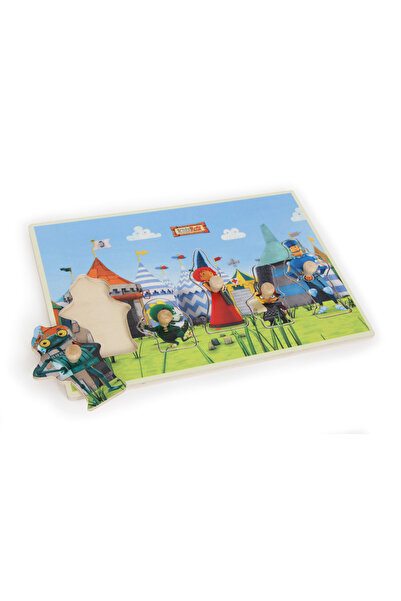 Small Foot 6380 Puzzle din lemn Ritter Rost
