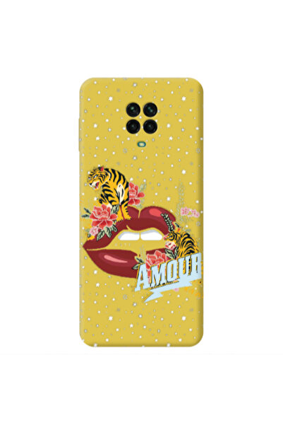 Other Xiaomi Redmi Note 9 Pro Amour Yellow Colored Silicone TPU Θήκη
