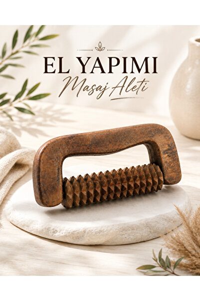 SUFİ TESBİH & ESANS VE HEDİYELİK El Yapımı Ahşap Masaj Aleti | Doğal Ahşap Vü...