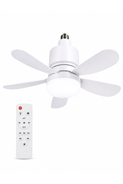 OEM HomeRoy Ventilator de Tavan cu LED 24W și Telecomandă – Dulie E27