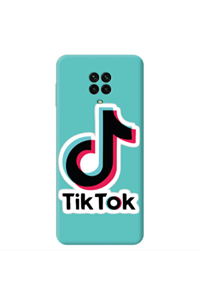 Other Xiaomi Redmi Note 9 Pro Tik Tok Turquoise Colored Silicone TPU Θήκη