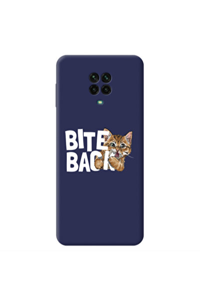 Other Xiaomi Redmi Note 9 Pro bitte back cat Dark blue Colored Silicone TPU Θήκη