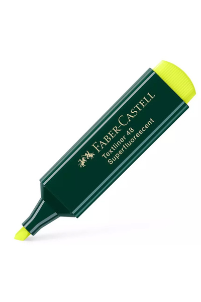 Faber Castell FABER-CASTELL μαρκαδόρος υπογράμμισης Textliner 48, κίτρινος, 1τμχ