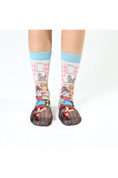 Wigglesteps Retro Kitchen Lady Socks