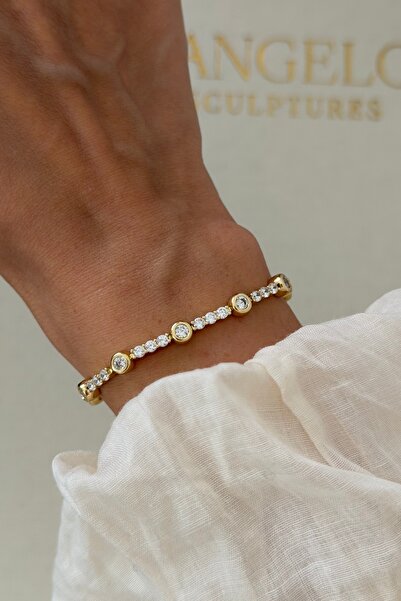 Lavian Accessories Premium Nancy Zirkon Taş Detaylı Bileklik