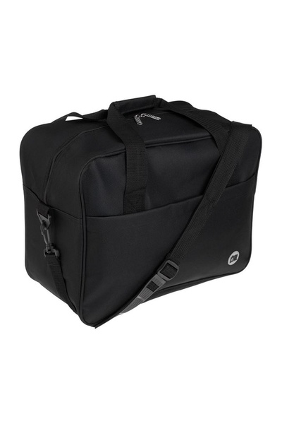 OEM Geanta de voiaj incapatoare, negru, 24L, cu buzunare, cu bareta reglabila...