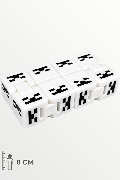 Artivo Minecraft Skeleton İskelet Katlaç Sonsuz Katlanabilir Stres Küpü infin...