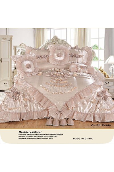 BIET ALMAFROSHAT Nafirin Bridal Set Fabric Set 11 Pieces Set
