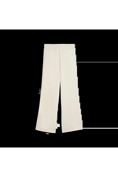 Puma HER Comfort High-Waist Pants Krem Kadın Eşofman Altı