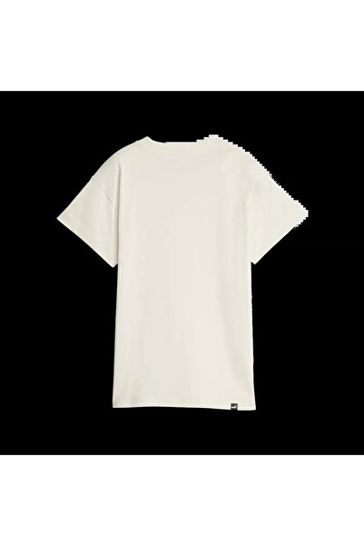 Puma HER Tee Krem Kadın T-Shirt & Polo