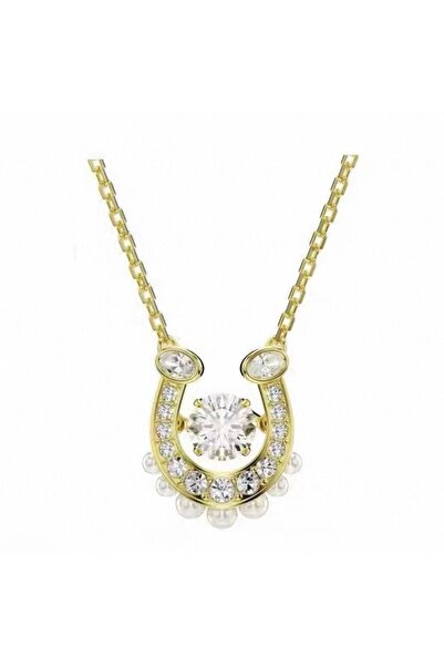 Swaroski Symbolica necklace, leaping horseshoes