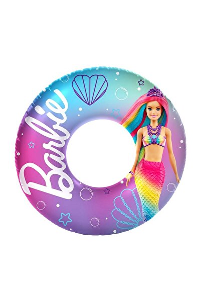 OEM Colac gonflabil inot Barbie, diametru 51cm, 3-6 Ani, la plaja